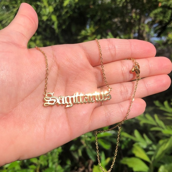 Jewelry - 18K Gold Plated Sagittarius Necklace Jewelry